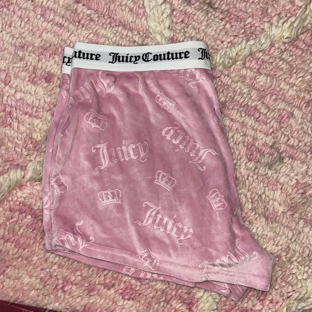 Juicy couture pajama shorts